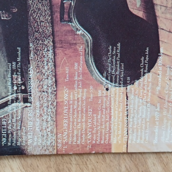 Charlie Daniel's Band  with special guest 2 record album set - Picture 7 of 7